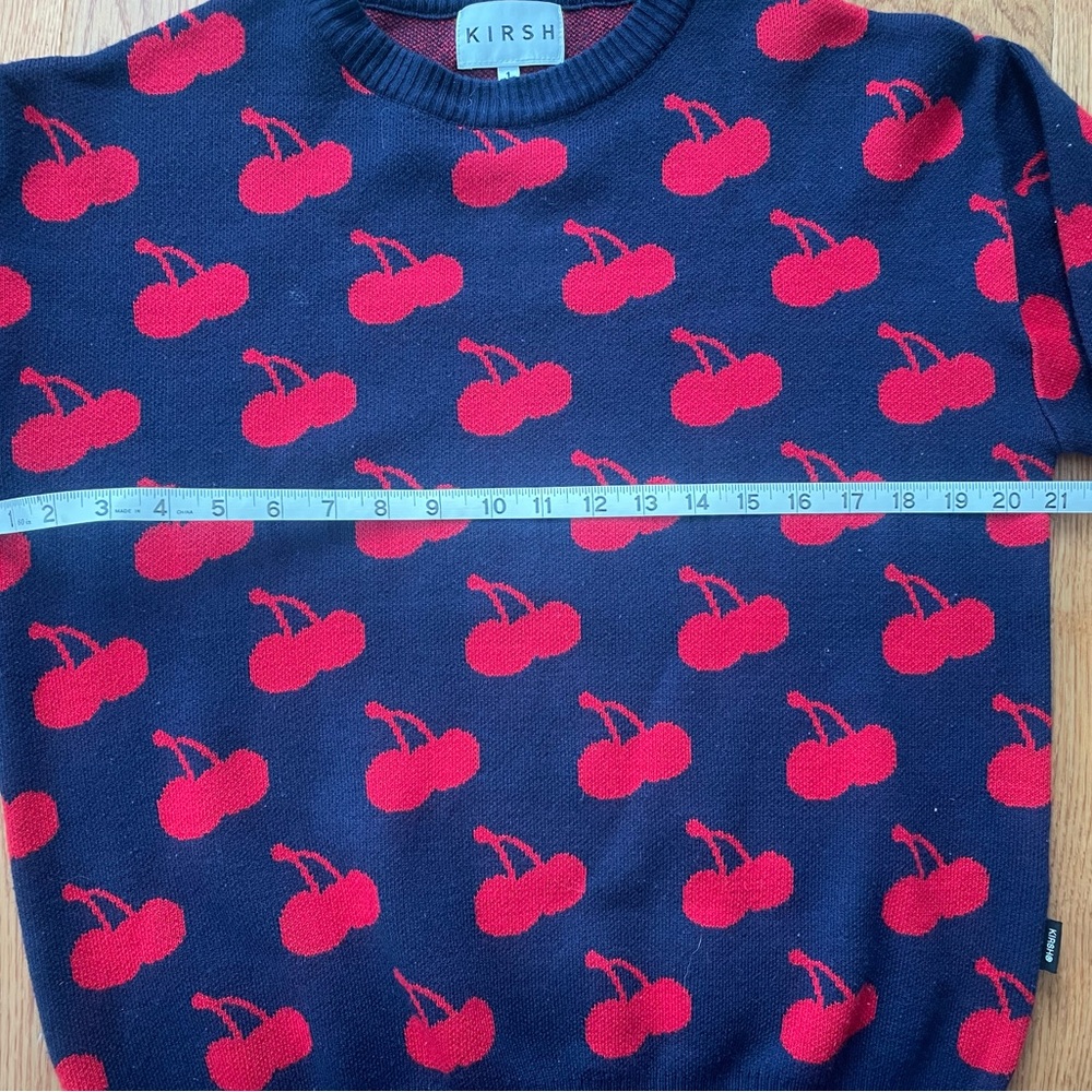 Kirsh Cherry Patterned Sweater - Picture 4 of 5
